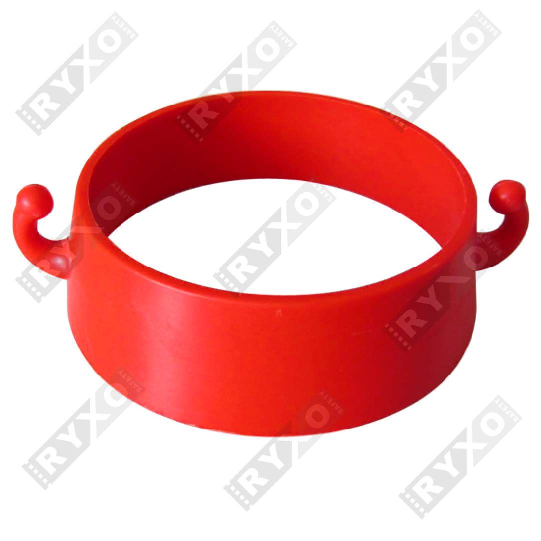 traffic cone ring cone chain connector supplier in abudhabi , uae by ryxo safety