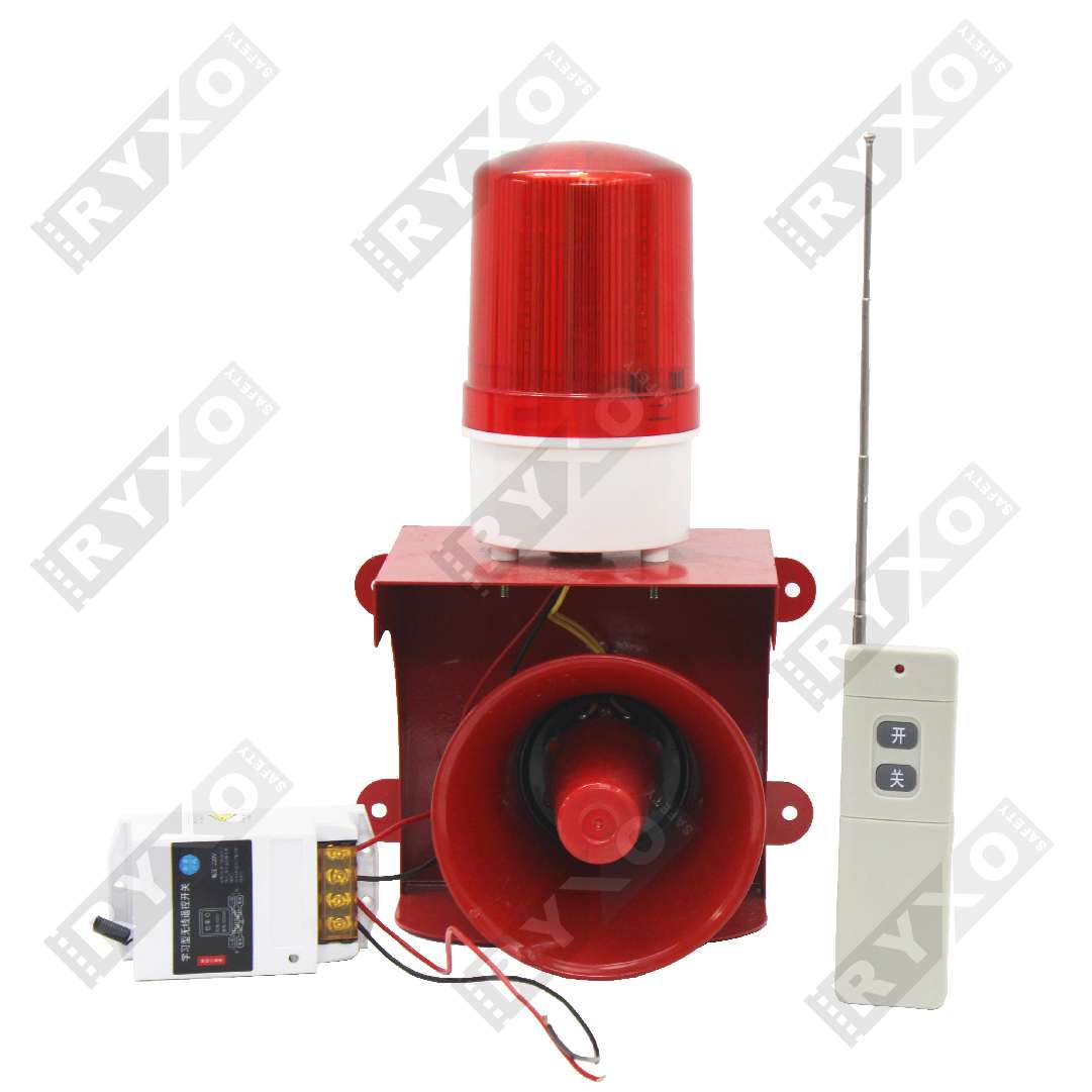 EMERGENCY SIREN WITH REVOLVING LIGHT AND REMOTE ,SUPPLIER IN ABUDHABI , UAE , RYXO SAFETY , CLEARWAY