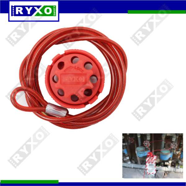 UNIVERSAL WHEEL CABLE LOCKOUT #14858 SUPPLIER IN ABUDHABI , UAE BY RYXO SAFETY