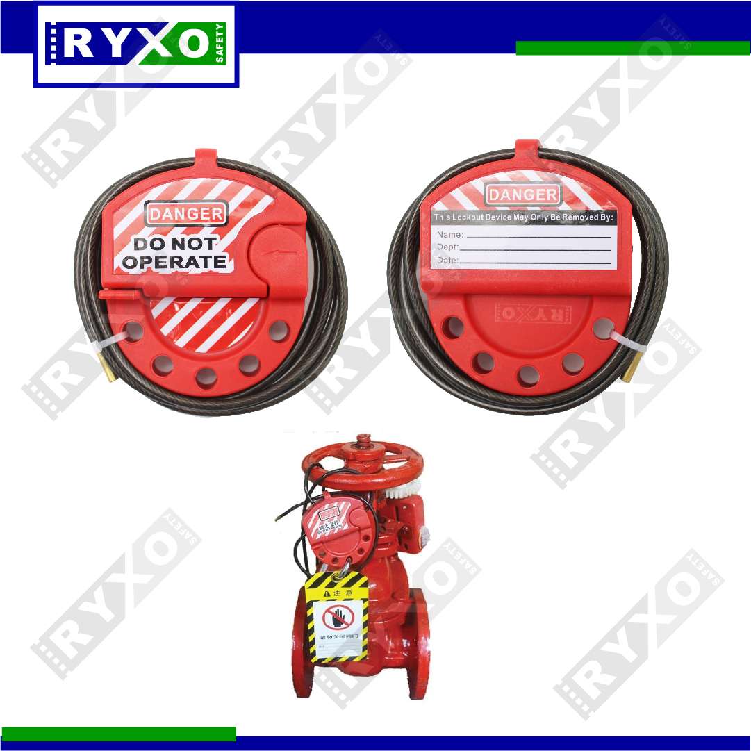 ADJUSTABLE STEEL CABLE LOCKOUT #14859 SUPPLIER IN ABUDHABI , UAE BY RYXO SAFETY