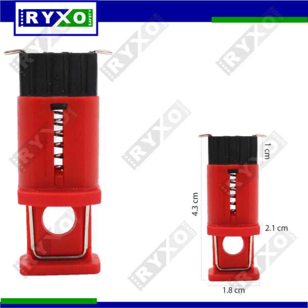 MINIATURE CIRCUIT BREAKER LOCKOUT-POW-PIN OUT WIDE -SUPPLIER IN ABUDHABI UAE BY RYXO SAFETY #14861