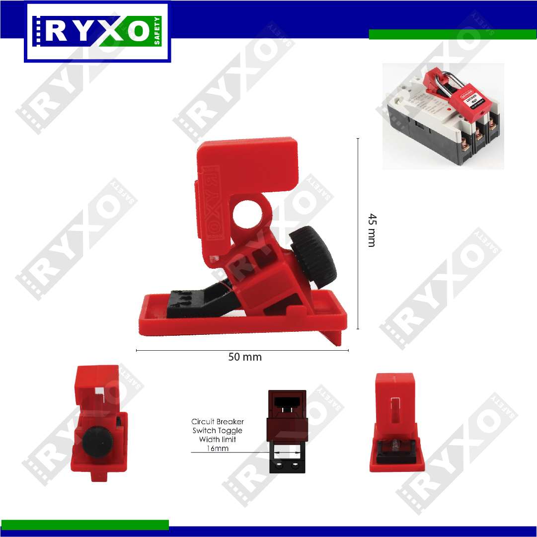 CLAMP-ON BREAKER LOCKOUT 16MM SUPPLIER IN ABUDHABI ,UAE -RYXO SAFETY #14854