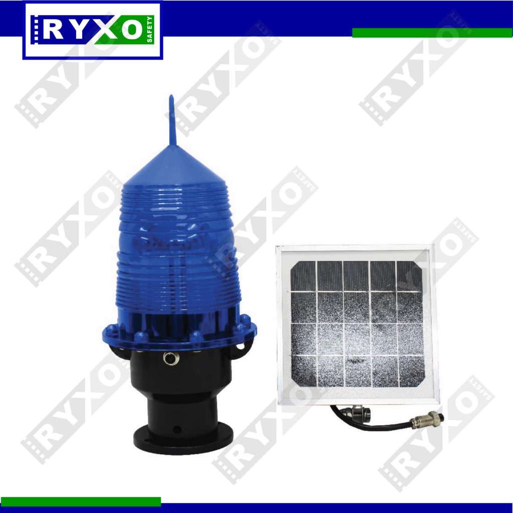 Panel Tower Light TOWER LIGHT WITH SOLAR PANEL #12536 -RYXO SAFETY