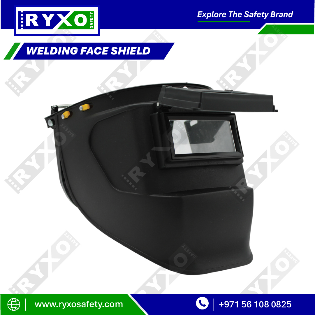Welding Face Shield With Spring Bracket RY-15536 RYXO Safety Abu Dhabi UAE