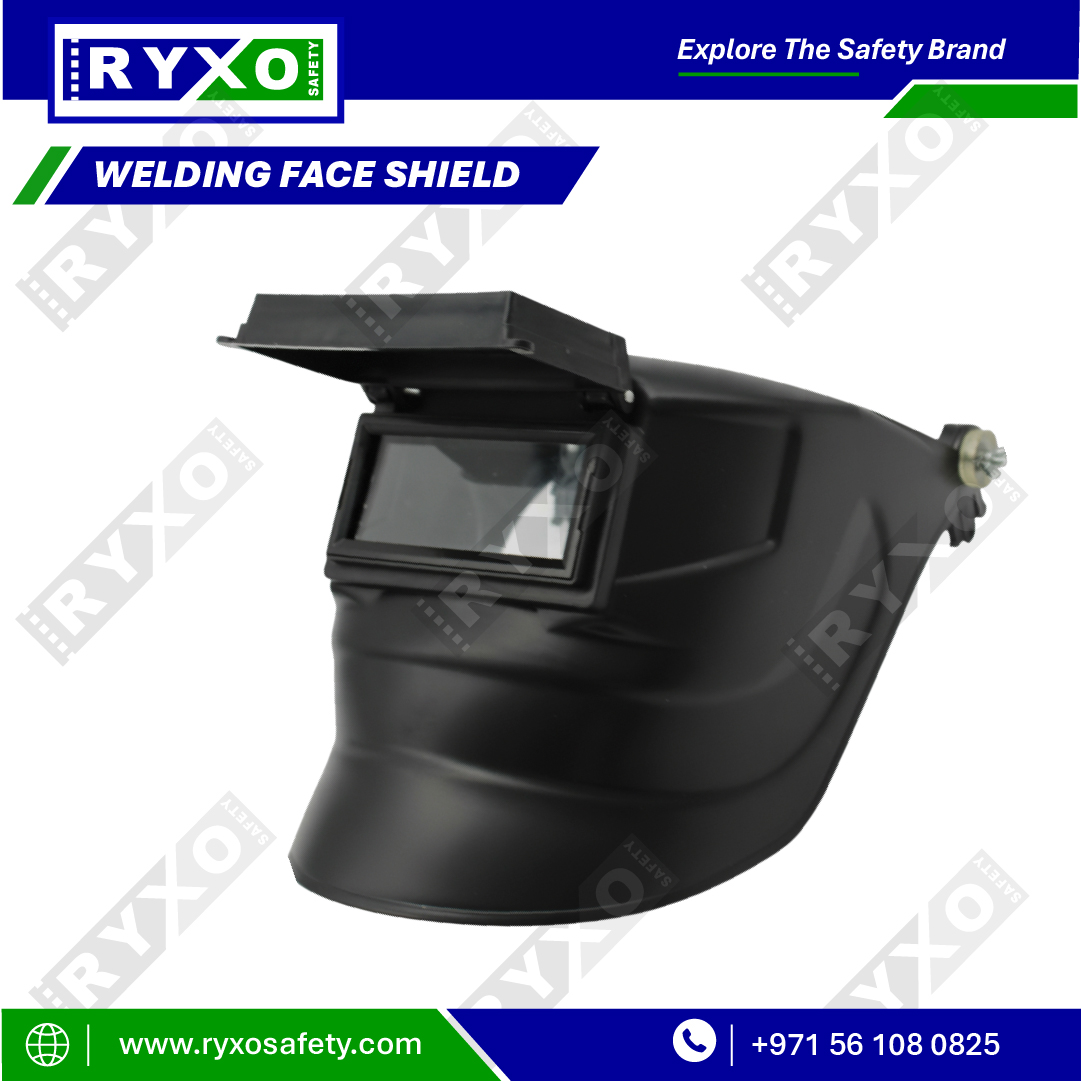 Welding Face Shield With Helmet Mounting Type RY-15535 RYXO Safety Abu Dhabi UAE